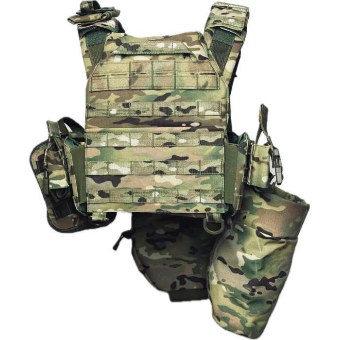 Плитоноска с системой быстрого сбросаDFP GEN 3    MULTICAM в компл