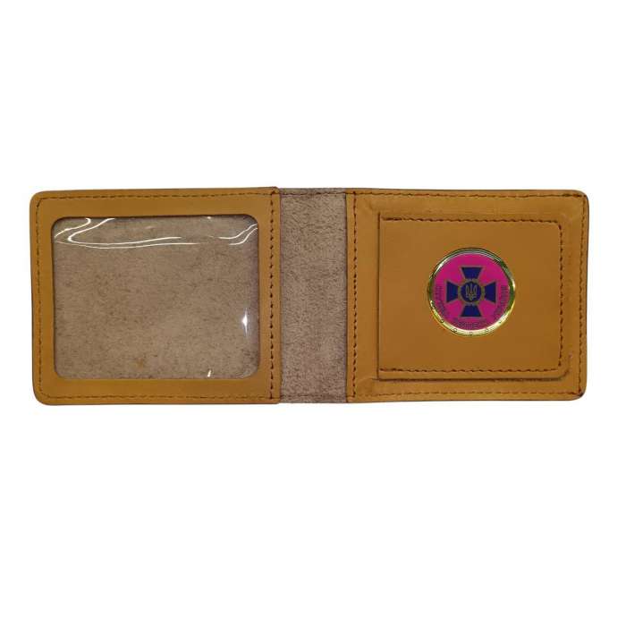 Обкладинка для посвідчення СБУ з шевроном, св-кор.