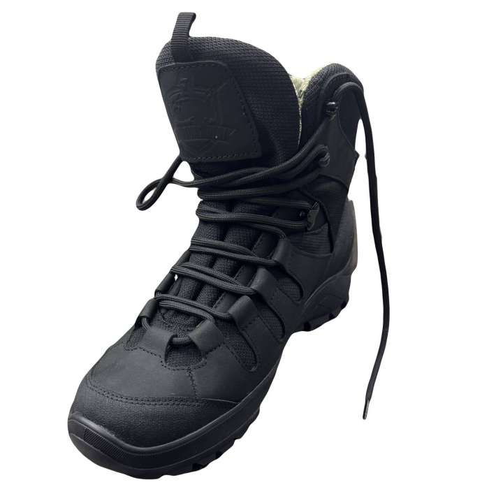 Берці зимові (мембр.байкаст) BLACK