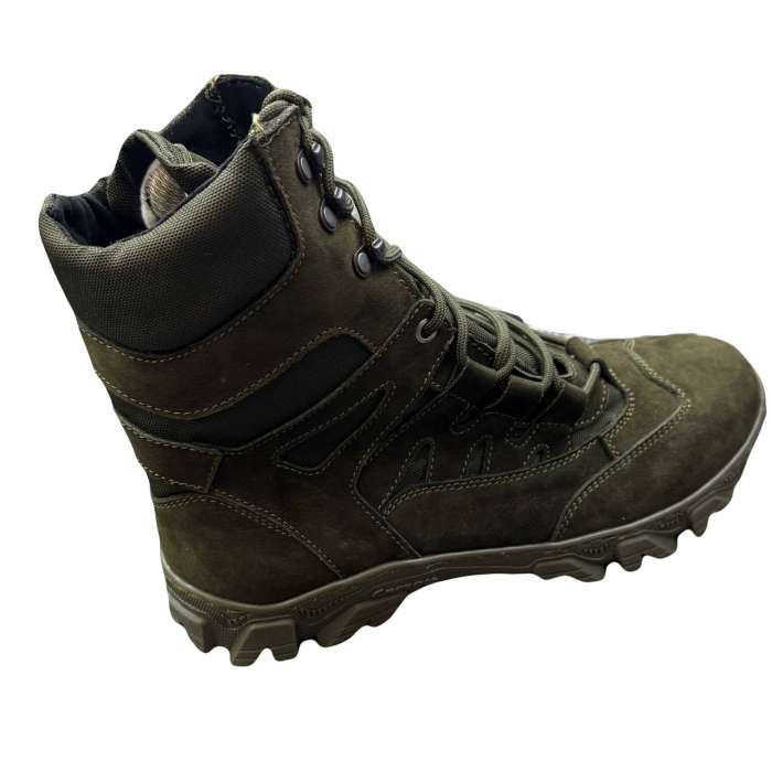 Берці зимові шкіряні Lion OLIVE