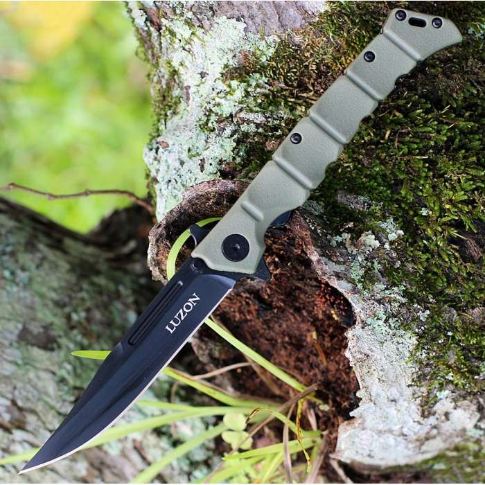 Ніж складний Medium Luzon Linerlock OD