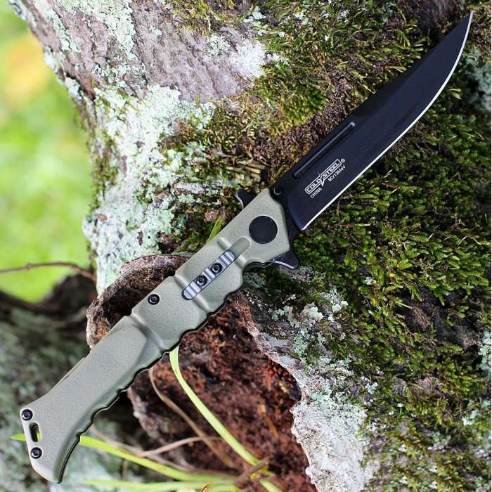 Ніж складний Medium Luzon Linerlock OD