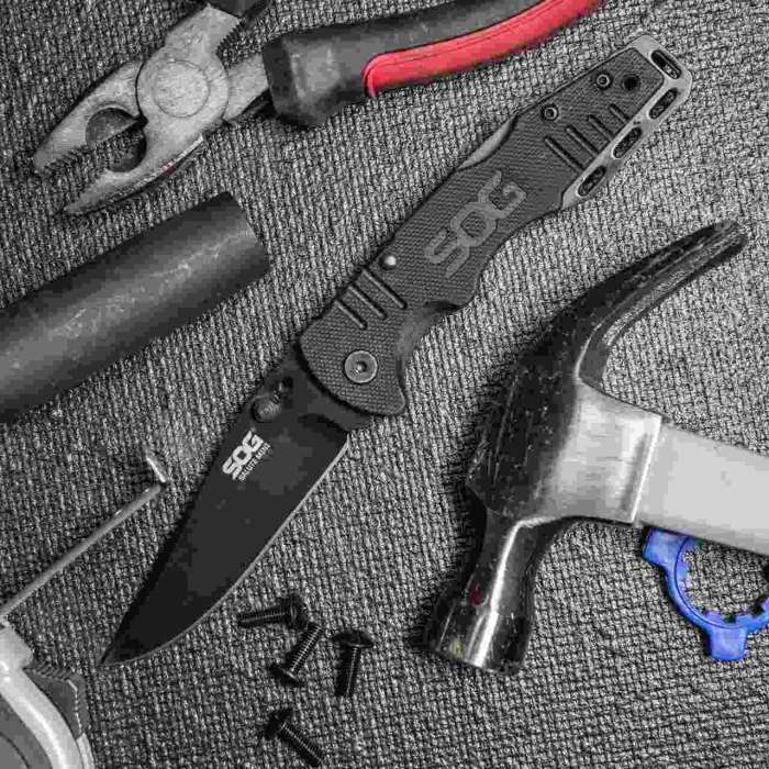 Нож складной Salute Mini Black Oxide