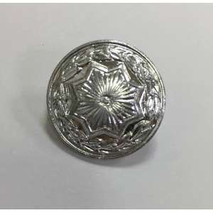 Buttons MIA large metal SILVER