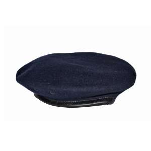 ¶Beret shaped seamless drop of the Navy (dark blue)