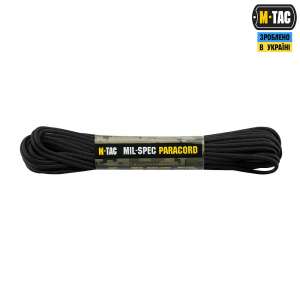 Паракорд M-Tac 550 mil-spec 15m Black
