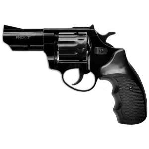 Револьвер флобера ZBROIA PROFI-3' (чорний/пластик)