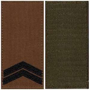 Погон НГ койот (чорн.) на лип. мол. сержант