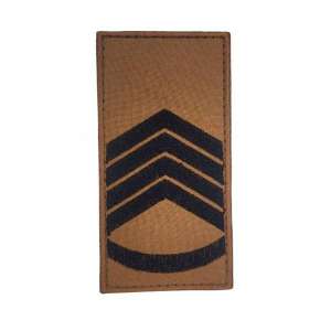 Погон НГ койот (чорн.) на лип.гол. сержант