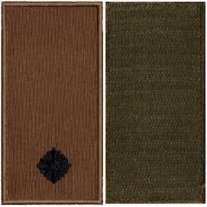 Погон НГ койот (чорн.) на лип.мол.лейтенант