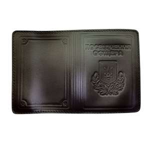 Обложка для удостоверения офицера, тем-кор.