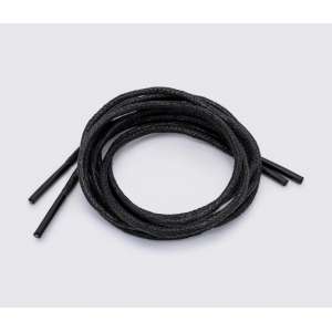 Шнурки для обуви круглые  90 см BLACK
