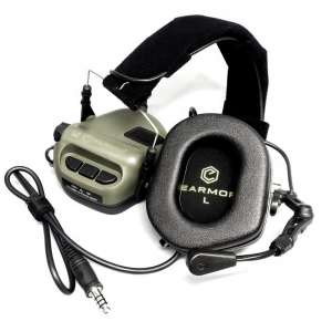 Навушники активні EARMOR M32 MOD 4 з мікрофоном OLIVE