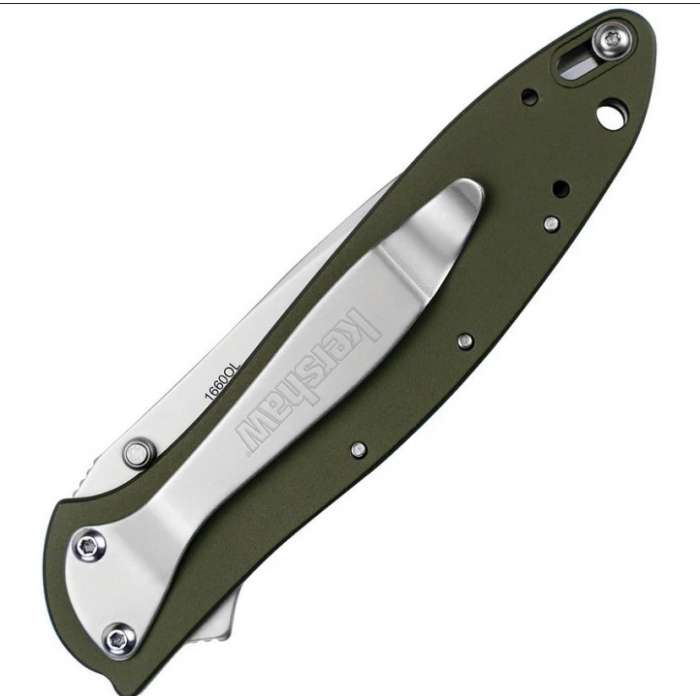 Нож складной Kershaw Leek  Olive