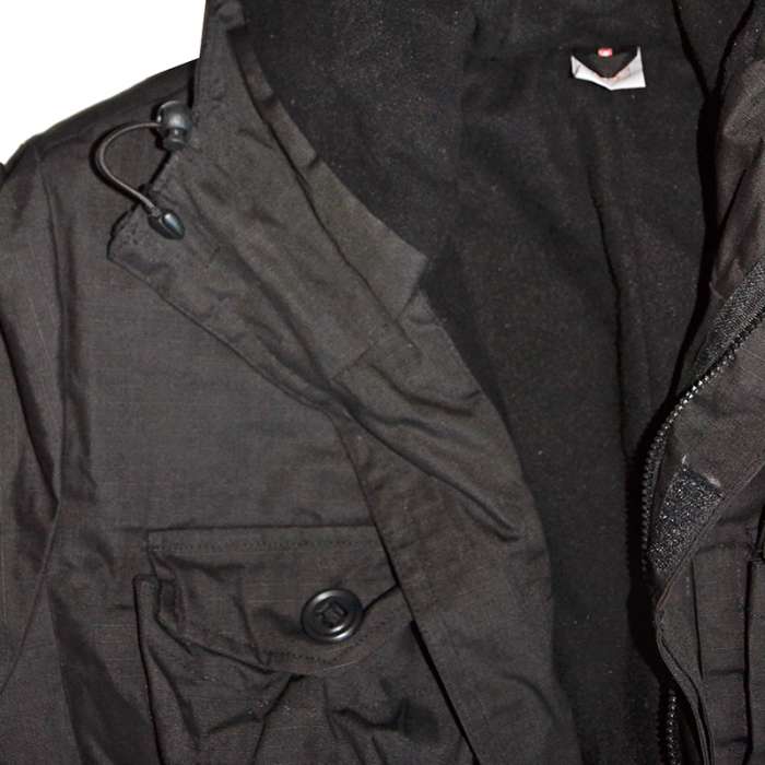 Куртка зимняя SAS  Rip-stop чёрная