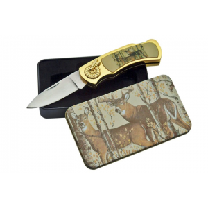 Нож Doe and Deer Lockback CN210929DD  складной