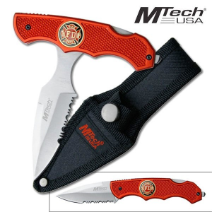 Нож складной MTech T-Handle Push Dagger  Fire Department MT527FD