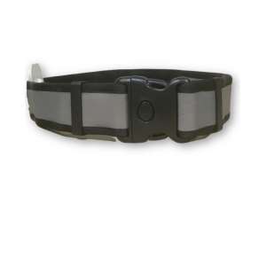 Synthetic strap tight for equipment reflective