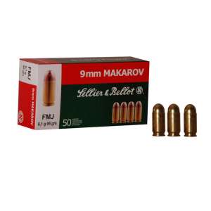 Cartridges 9mm Makarov (FMJ 6,1 g)