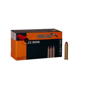Cartridges 22 WMR, FMJ, 2,6g