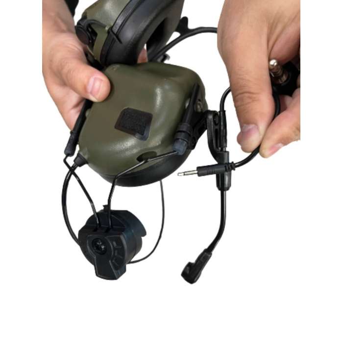 Навушники активні EARMOR M32H з мікрофоном OLIVE