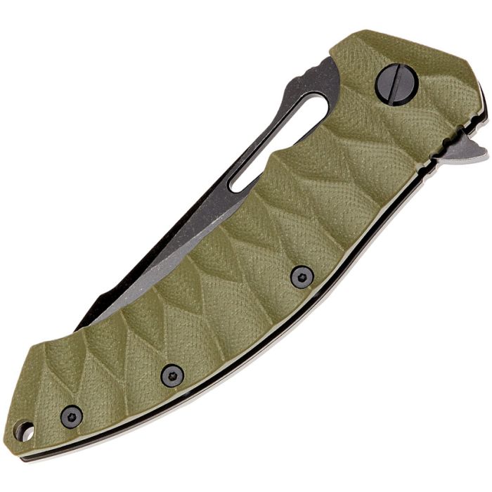 Ніж складний Shark Framelock BSW Olive