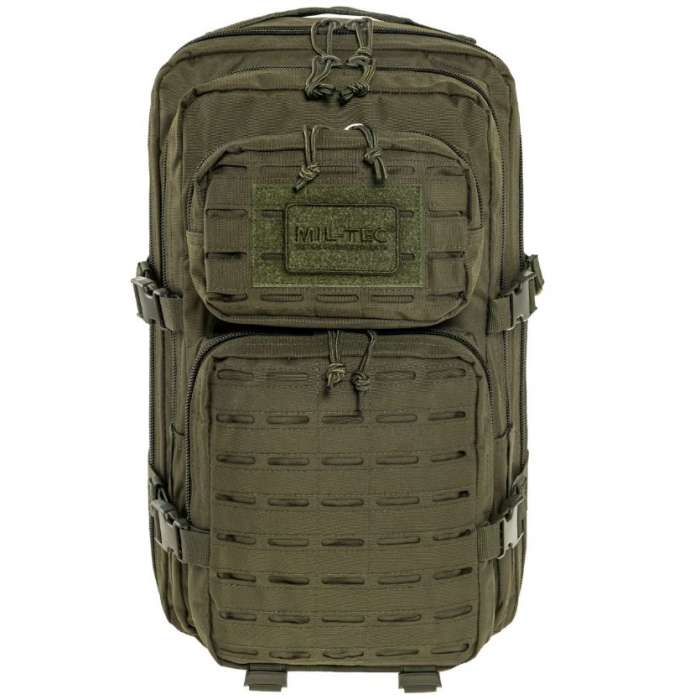 Рюкзак MIL-TEC Assault Pack Laser Cut 36L OLIVE