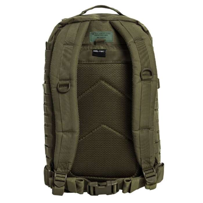 Рюкзак MIL-TEC Assault Pack Laser Cut 36L OLIVE