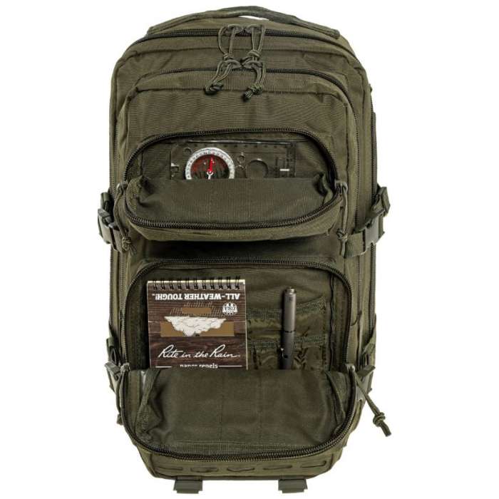 Рюкзак MIL-TEC Assault Pack Laser Cut 36L OLIVE