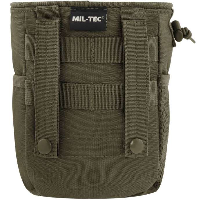 Подсумок MIL-TEC открытый для сброса магазинов MOLLE OLIVE