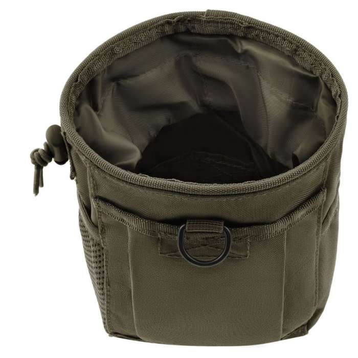 Подсумок MIL-TEC открытый для сброса магазинов MOLLE OLIVE