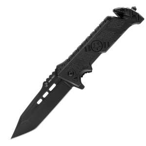 Нож складной MIL-TEC Star  BLACK