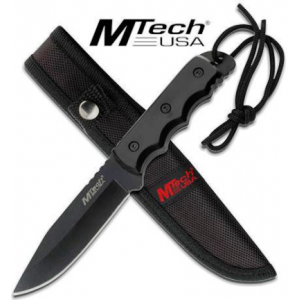 Нож MTech Hunter Black MT2035BK с фиксированным лезвием