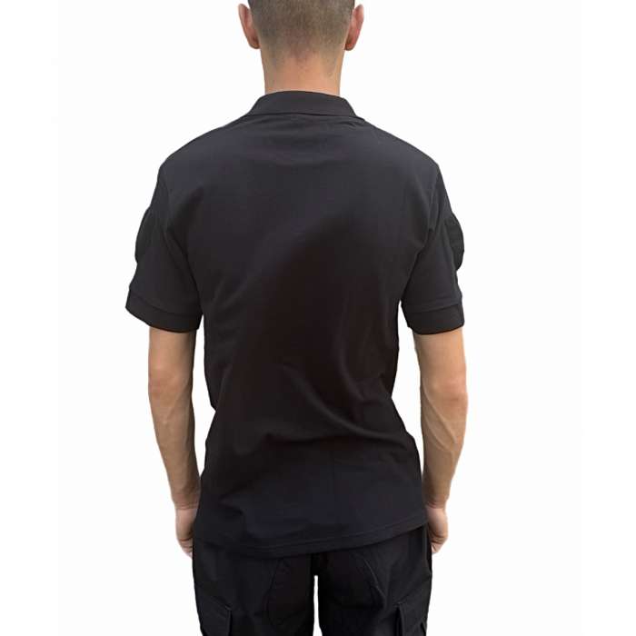 Теніска POLO BLACK з липучками