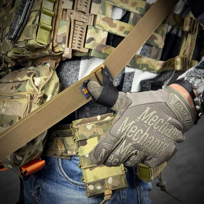 Ремінь RAGNAROK TYR carbine збройовий одно/двоточковий з додатковим кріпленням COYOTE